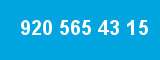 920 565 43 15